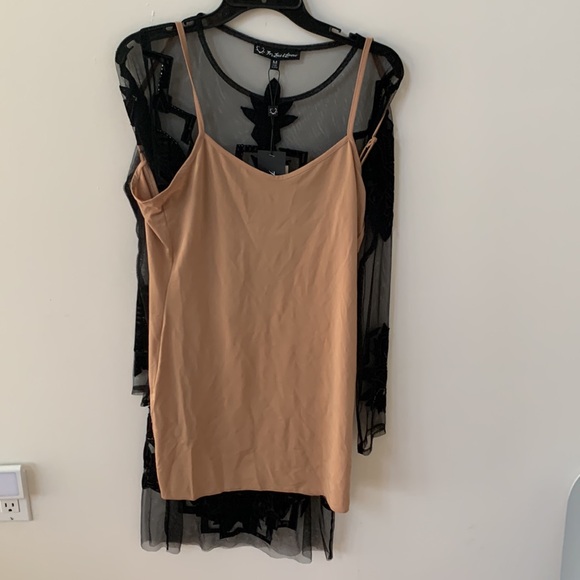 FOR LOVE AND LEMONS VIENNA BLACK DRESS MEDIUM - Picture 14 of 16